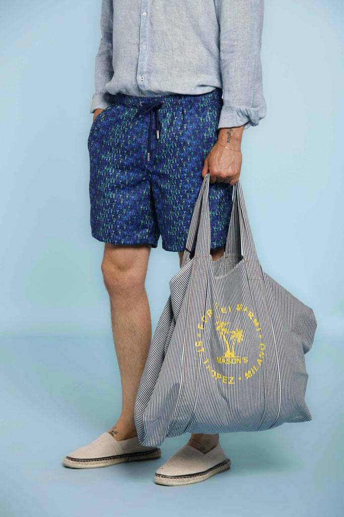 Mason's Bag aus Baumwolle mit Schriftzug ①